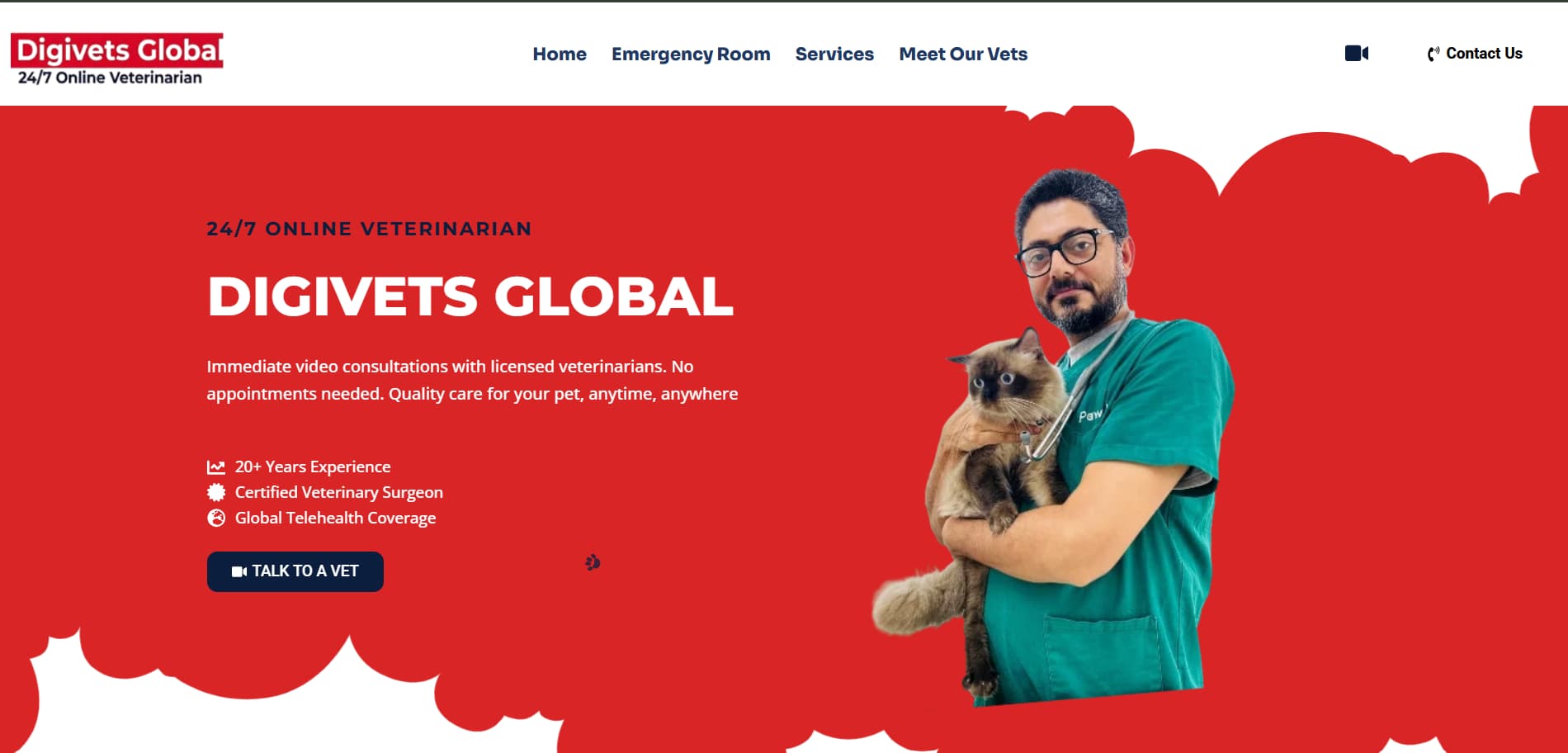 Digivets Global — global veterinary platform with mobile-first UX by H&U Solutions