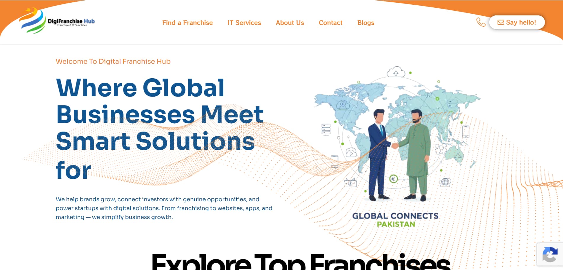 Digital Franchise Hub — scalable franchise directory platform built by H&U Solutions