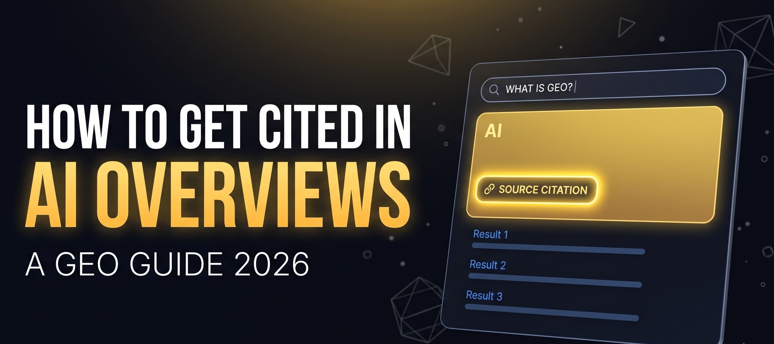 Step-by-step guide to getting cited in Google AI Overviews